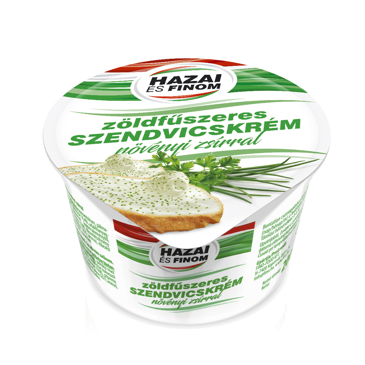 Sandwich cream with green spices and vegetable fat 200 G